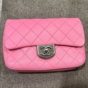 CHANEL Pink Small Flap